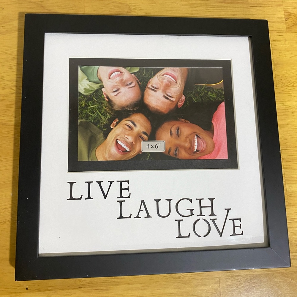 Live Love Laugh 4x6 Picture Frame